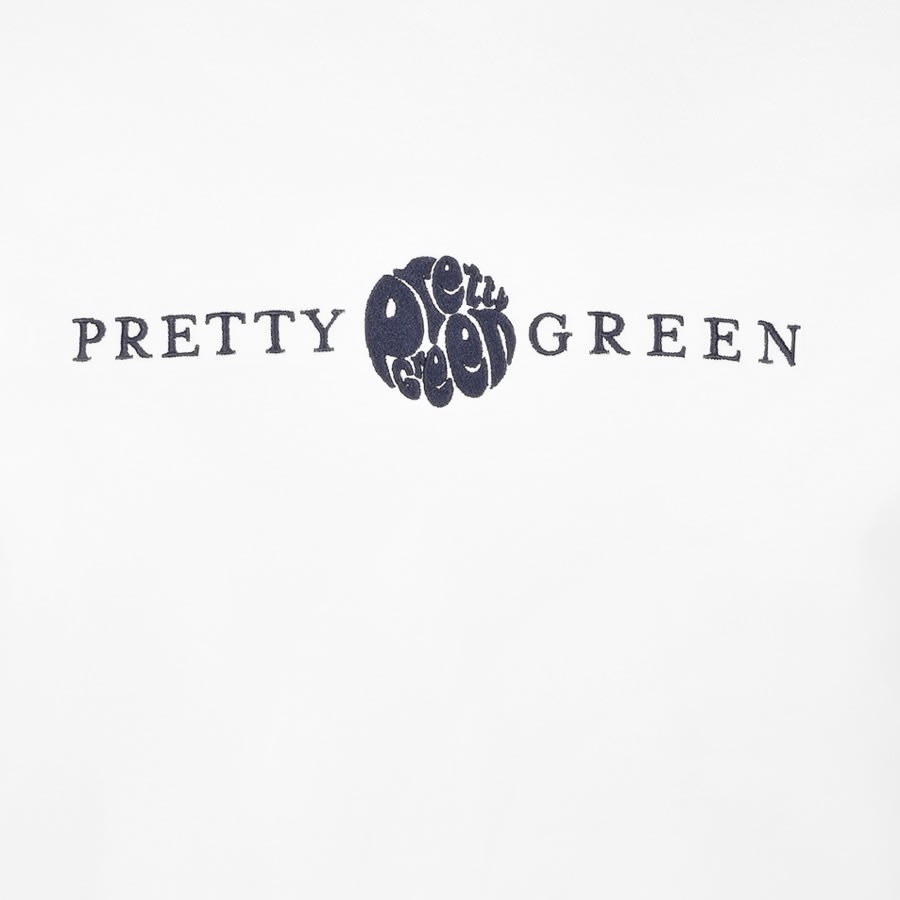 Alternative Image for ProductPretty Green Lincoln Logo T Shirt White3